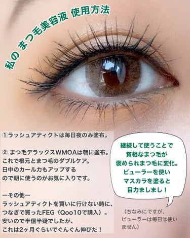 FEG  Eyelash  Enhancer/FEG/まつげ美容液を使ったクチコミ（4枚目）