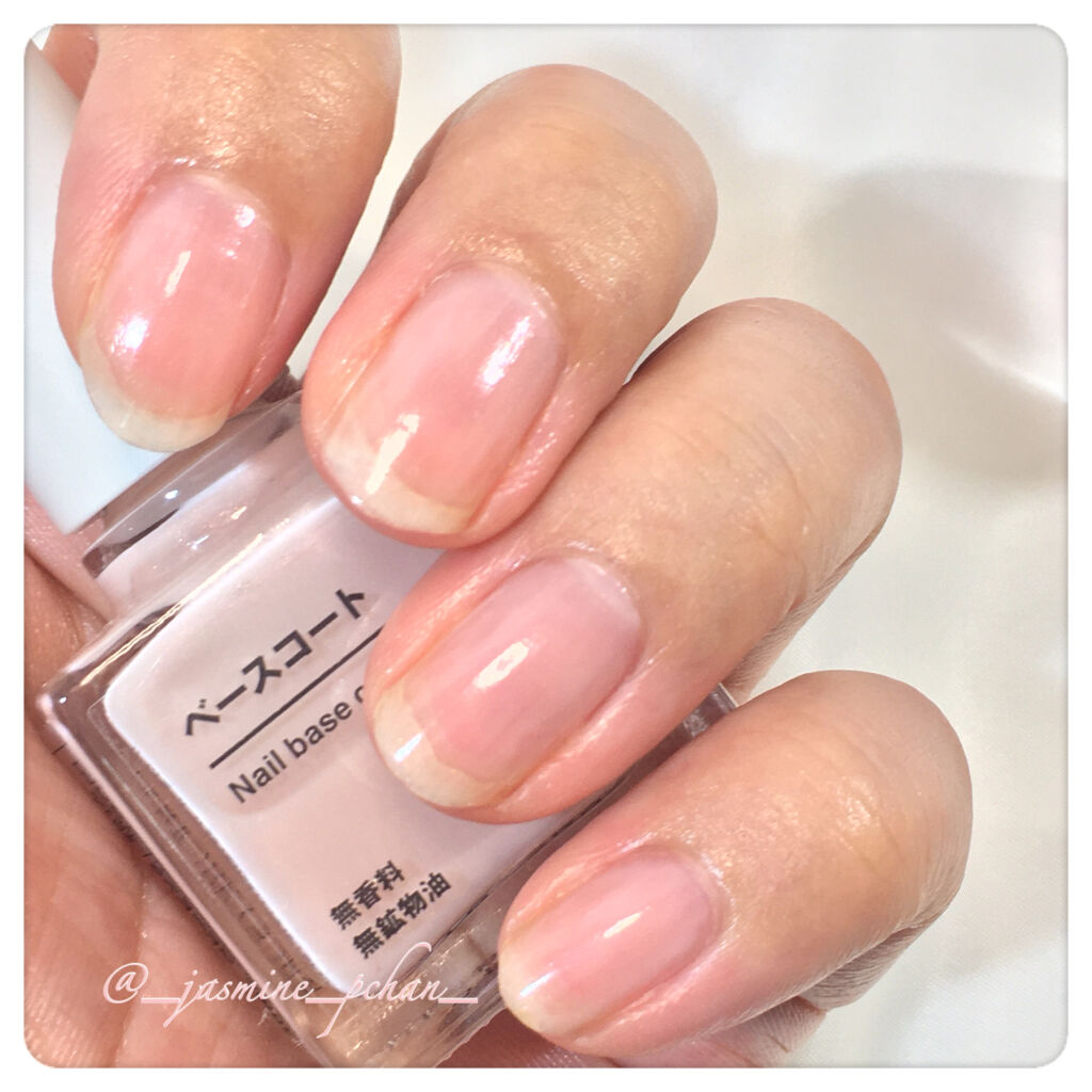 ベースコート/無印良品/ネイルトップコートを使ったクチコミ（1枚目）