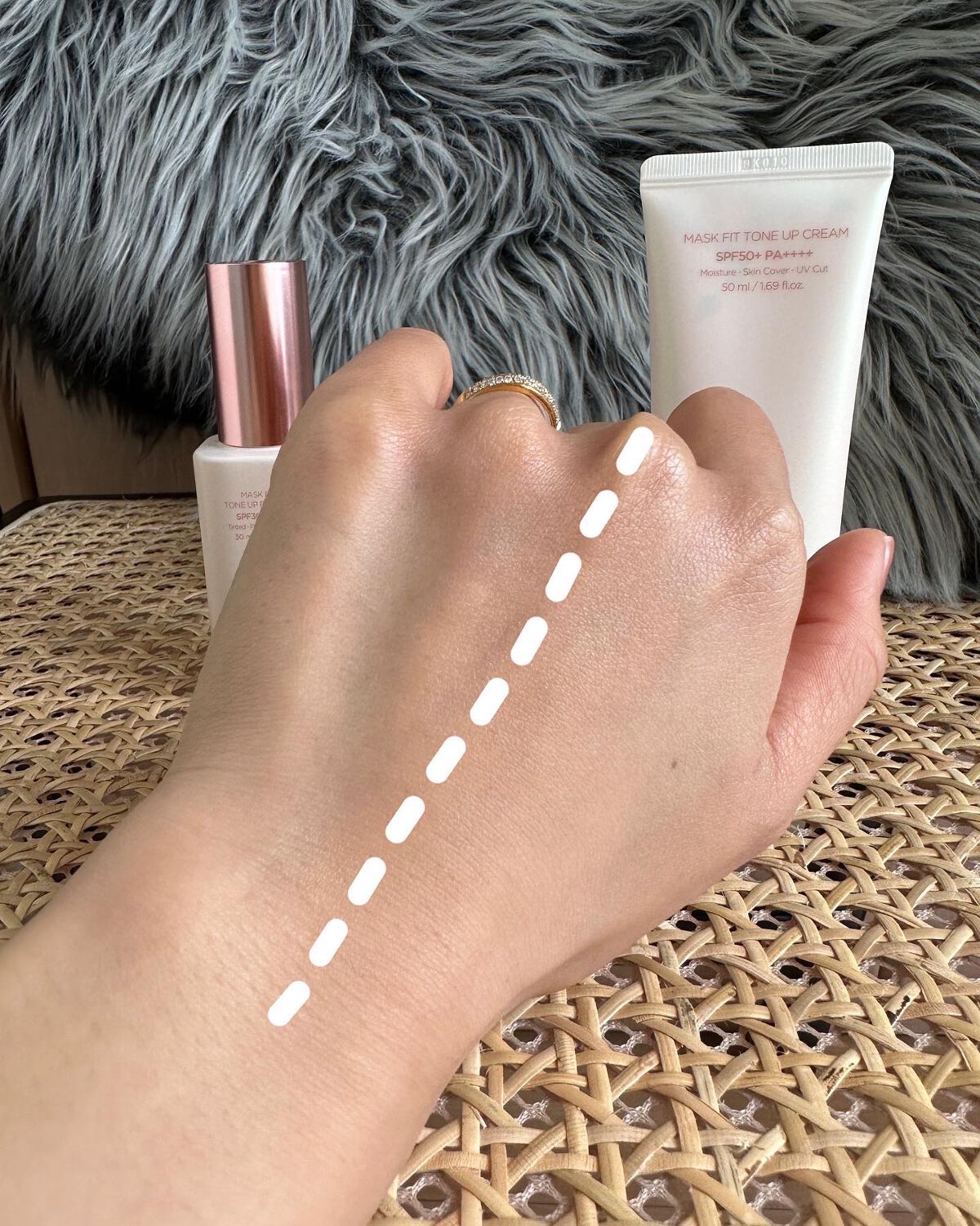 マスクフィットトーンアップクリーム/TIRTIR(ティルティル)/化粧下地を使ったクチコミ(6枚目)