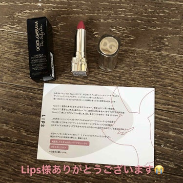 ザ・オンリーワン ルミナスカラー リップスティック/DOLCE&GABBANA BEAUTY/口紅を使ったクチコミ（1枚目）