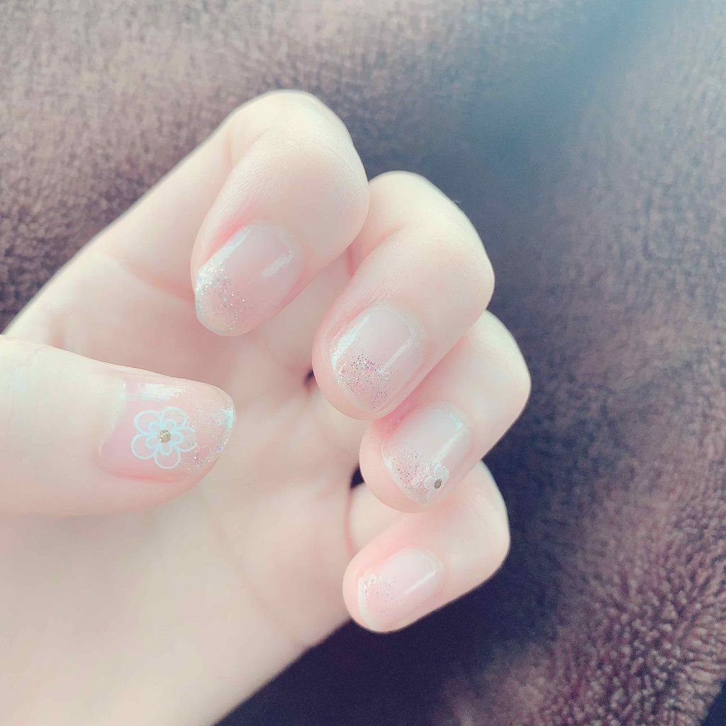 ディーアップファンデーション/D-UP/ネイルベースコートを使ったクチコミ（2枚目）