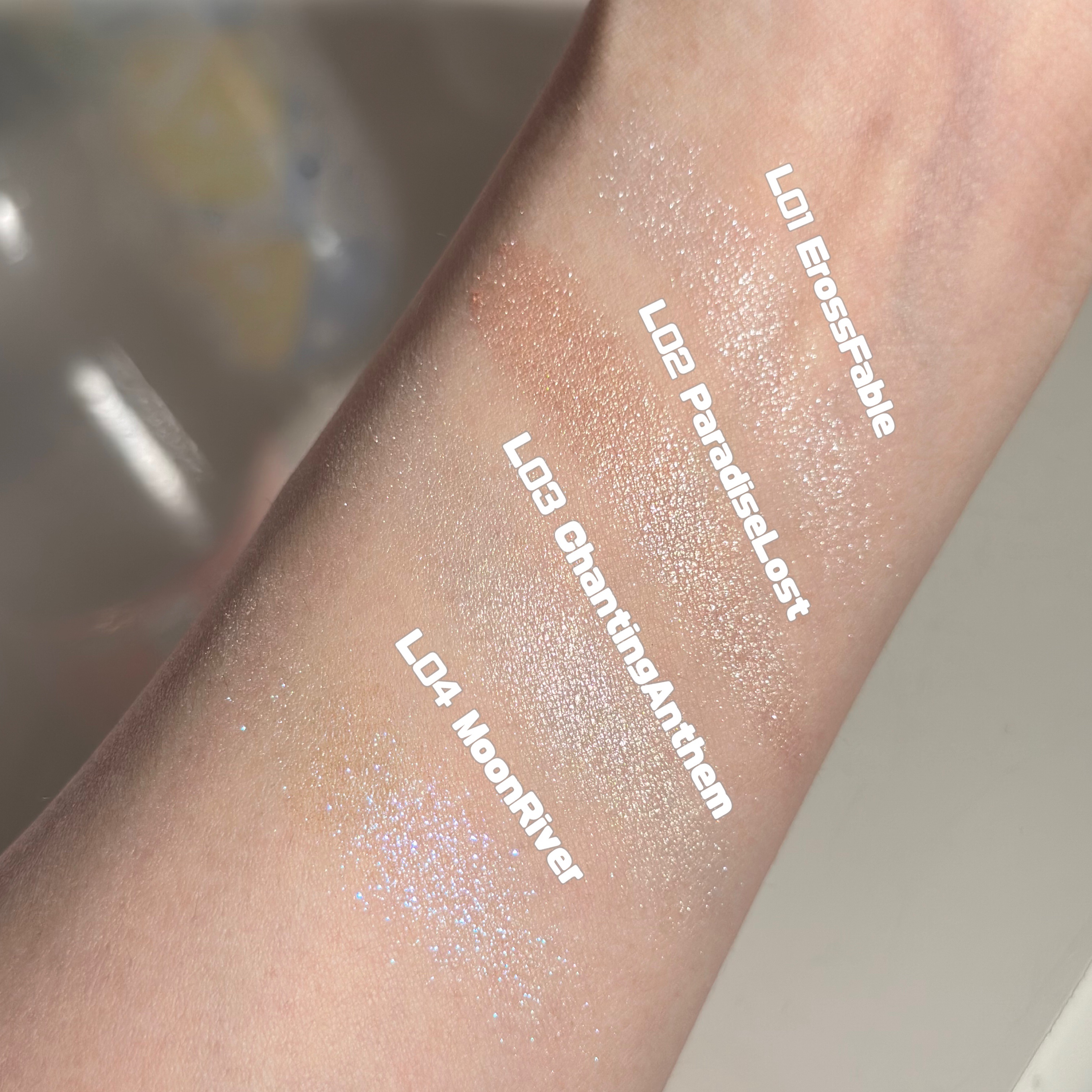 フラワーノーズ リトルエンジェルコレクション ハイライター L03 Chanting Anthem (詠嘆賛歌)/FlowerKnows/パウダーハイライトを使ったクチコミ（3枚目）