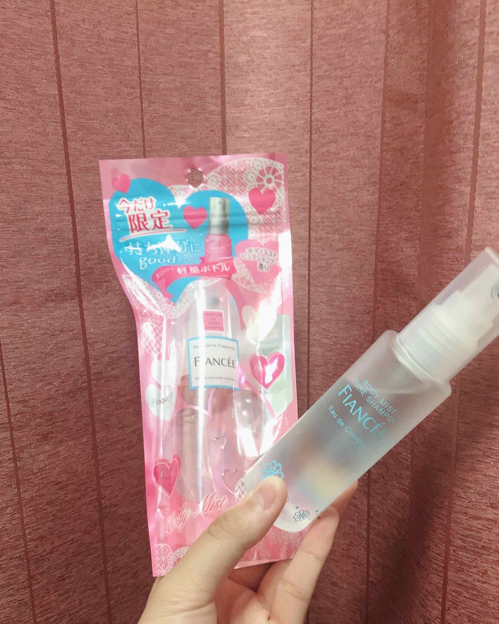 ボディミスト ピュアシャンプーの香り【パッケージリニューアル】/フィアンセ/香水(レディース)を使ったクチコミ(1枚目)