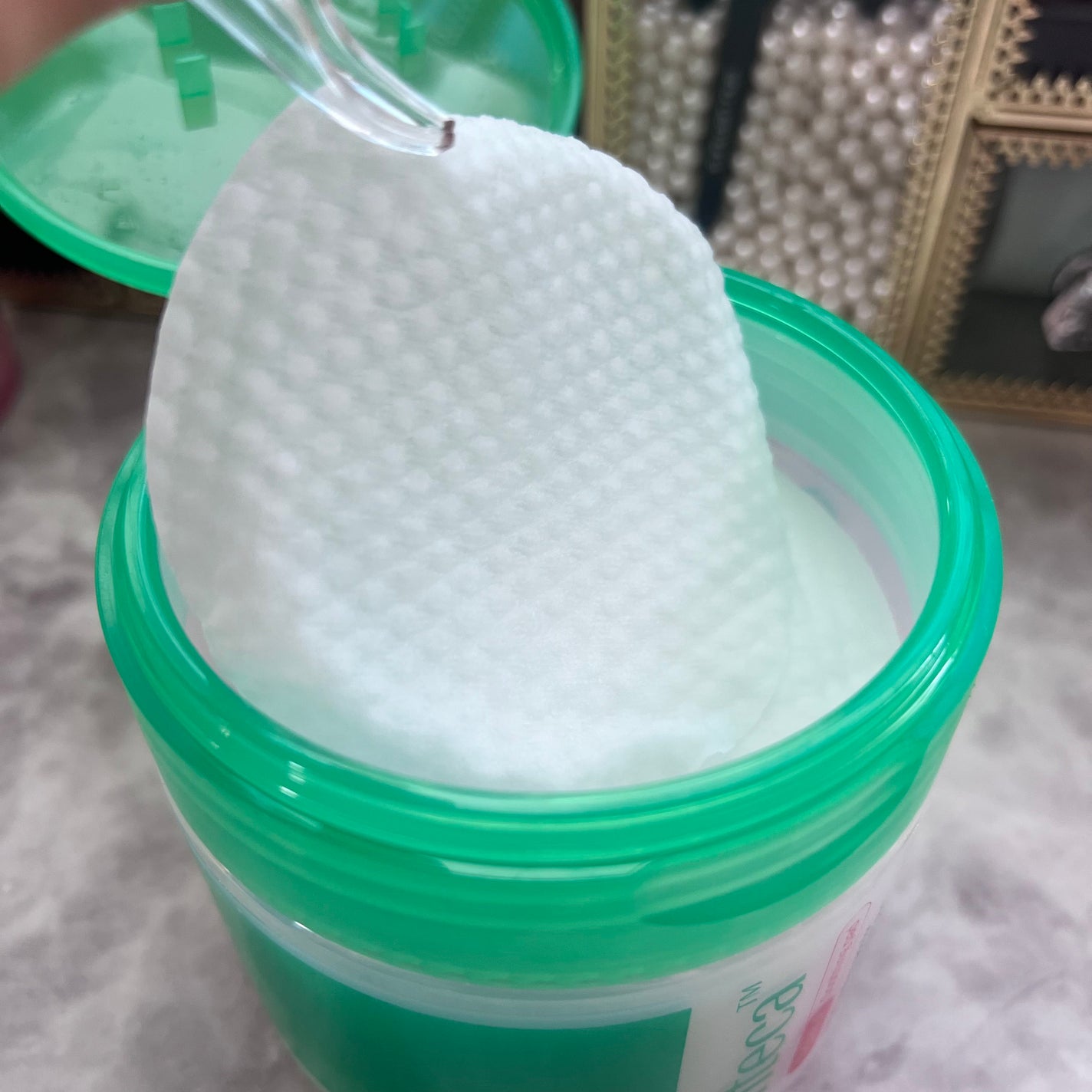 インテカトラブルスージングパッド/make prem/トナーパッドを使ったクチコミ(2枚目)