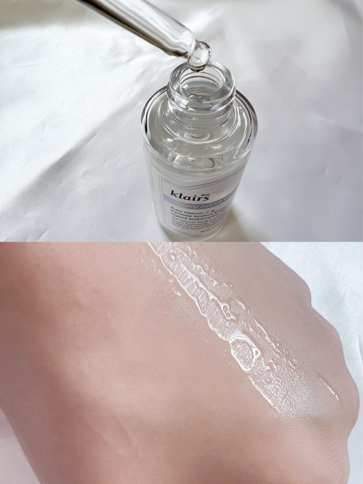 フレッシュリージュースドビタミンドロップ(35ml)/Klairs/美容液を使ったクチコミ(2枚目)