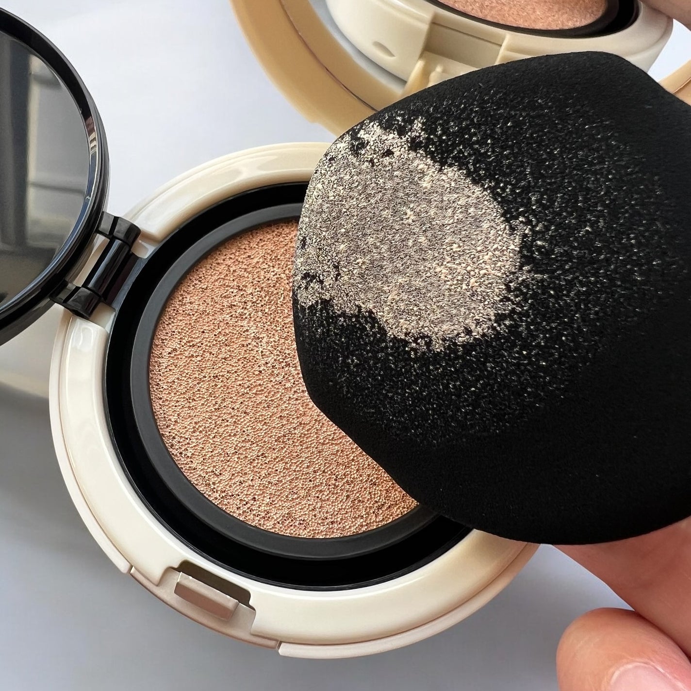 マットエステヴェール クッション/Macchia Label/クッションファンデーションを使ったクチコミ(5枚目)