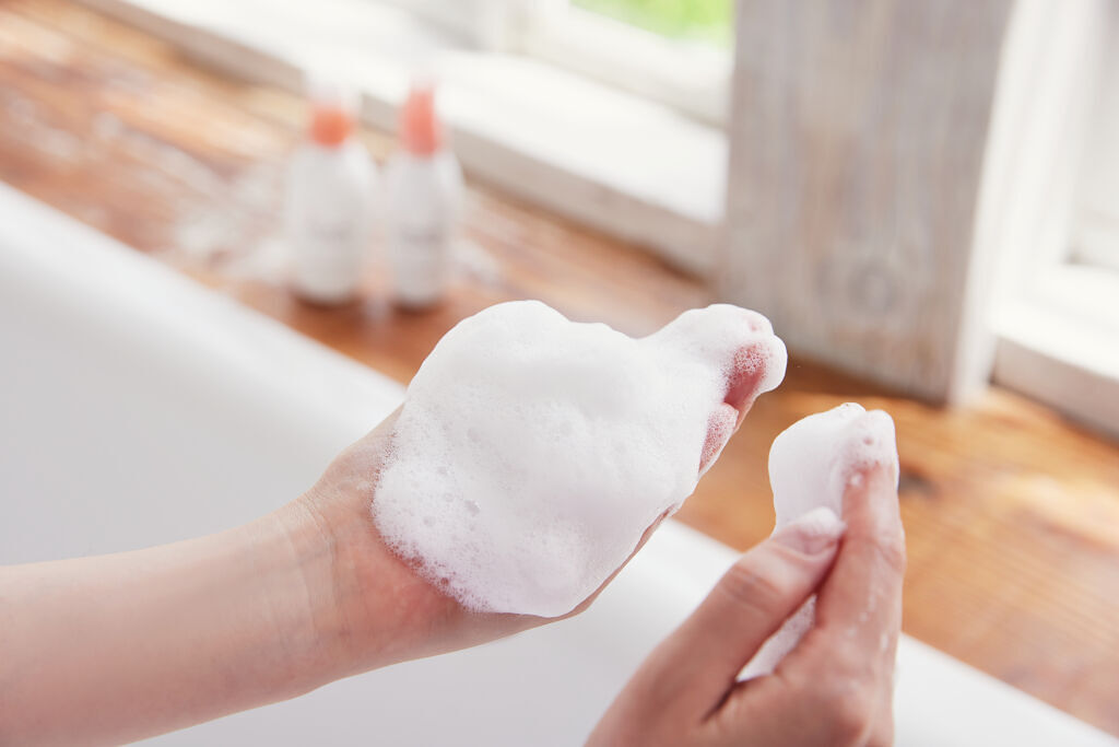 アミノモイスト モイストクリーミィ ウォッシュ/ミノン/洗顔フォームを使ったクチコミ（2枚目）