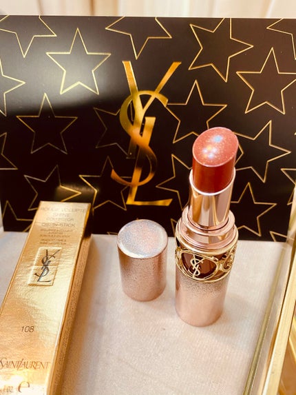 ルージュ ヴォリュプテ シャイン/YVES SAINT LAURENT BEAUTE/口紅を使ったクチコミ(2枚目)