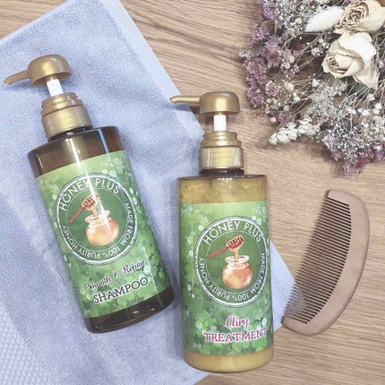 スムース&リペアシャンプー/HONEY PLUS(ハニープラス)/市販シャンプーを使ったクチコミ(1枚目)