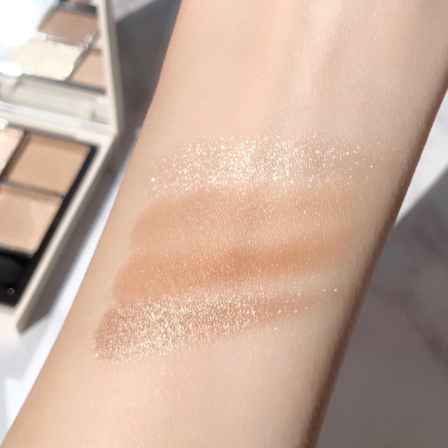 RMK シンクロマティック アイシャドウパレット EX-05 インサイトフル（数量限定）/RMK/アイシャドウパレットを使ったクチコミ（3枚目）