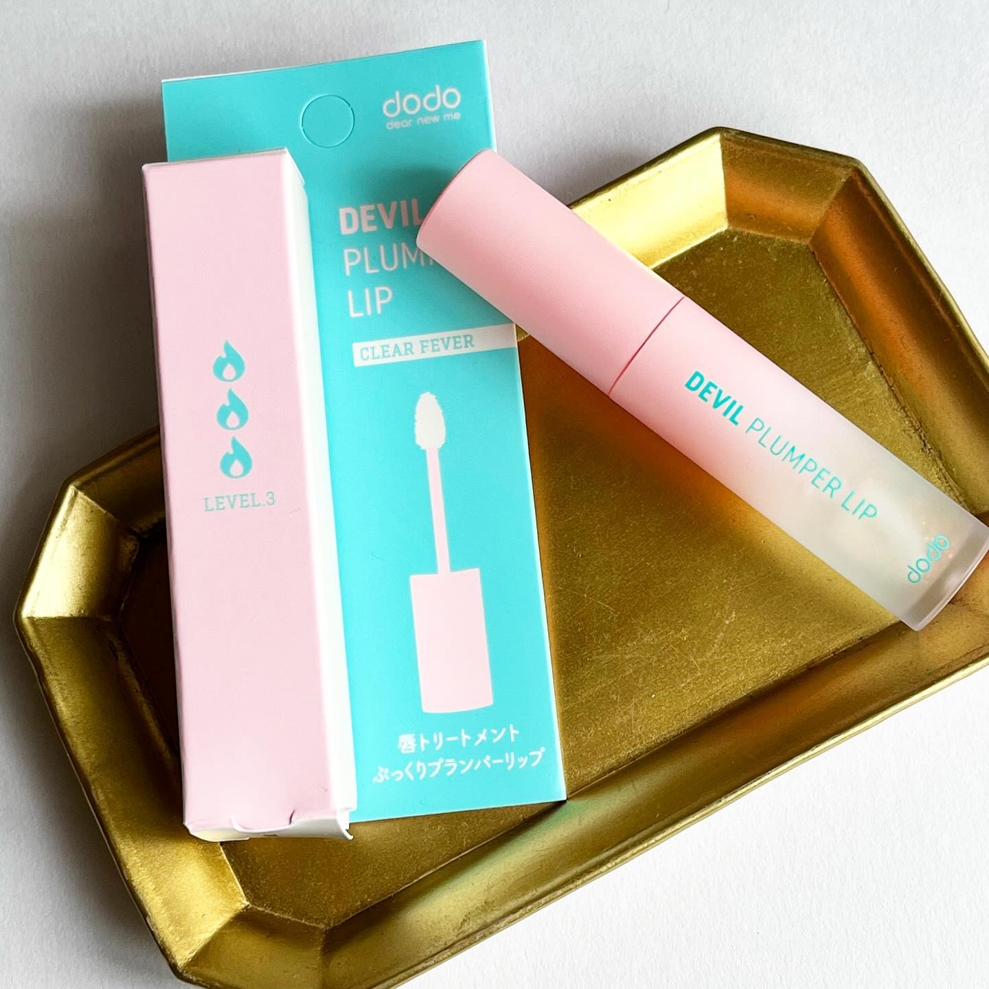 ドド デビルプランパーリップ 03 クリアフィーバー/ドド/リッププランパーを使ったクチコミ（1枚目）
