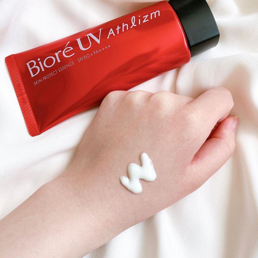 UV  アスリズム スキンプロテクトエッセンス/ビオレ/日焼け止めローションを使ったクチコミ(3枚目)