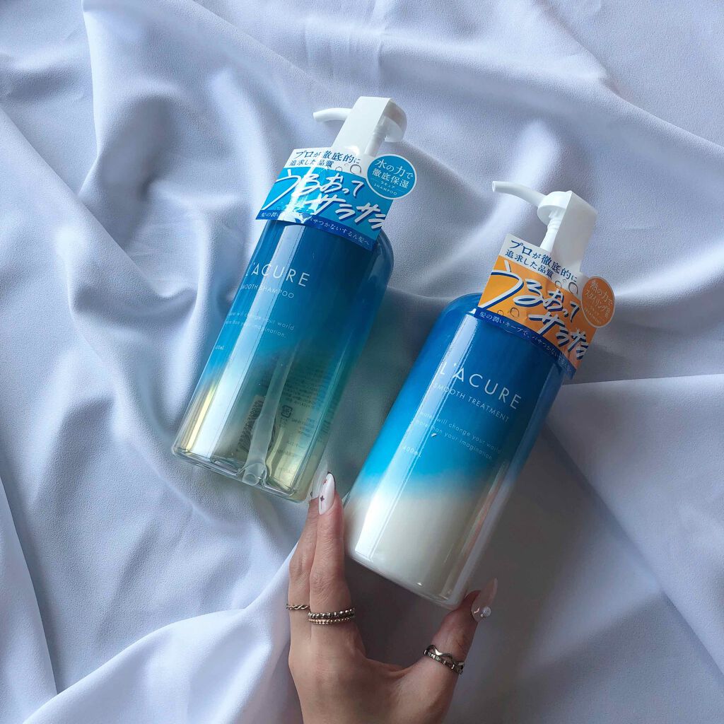 スムースシャンプー/スムーストリートメント/L'ACURE/市販シャンプーを使ったクチコミ(1枚目)
