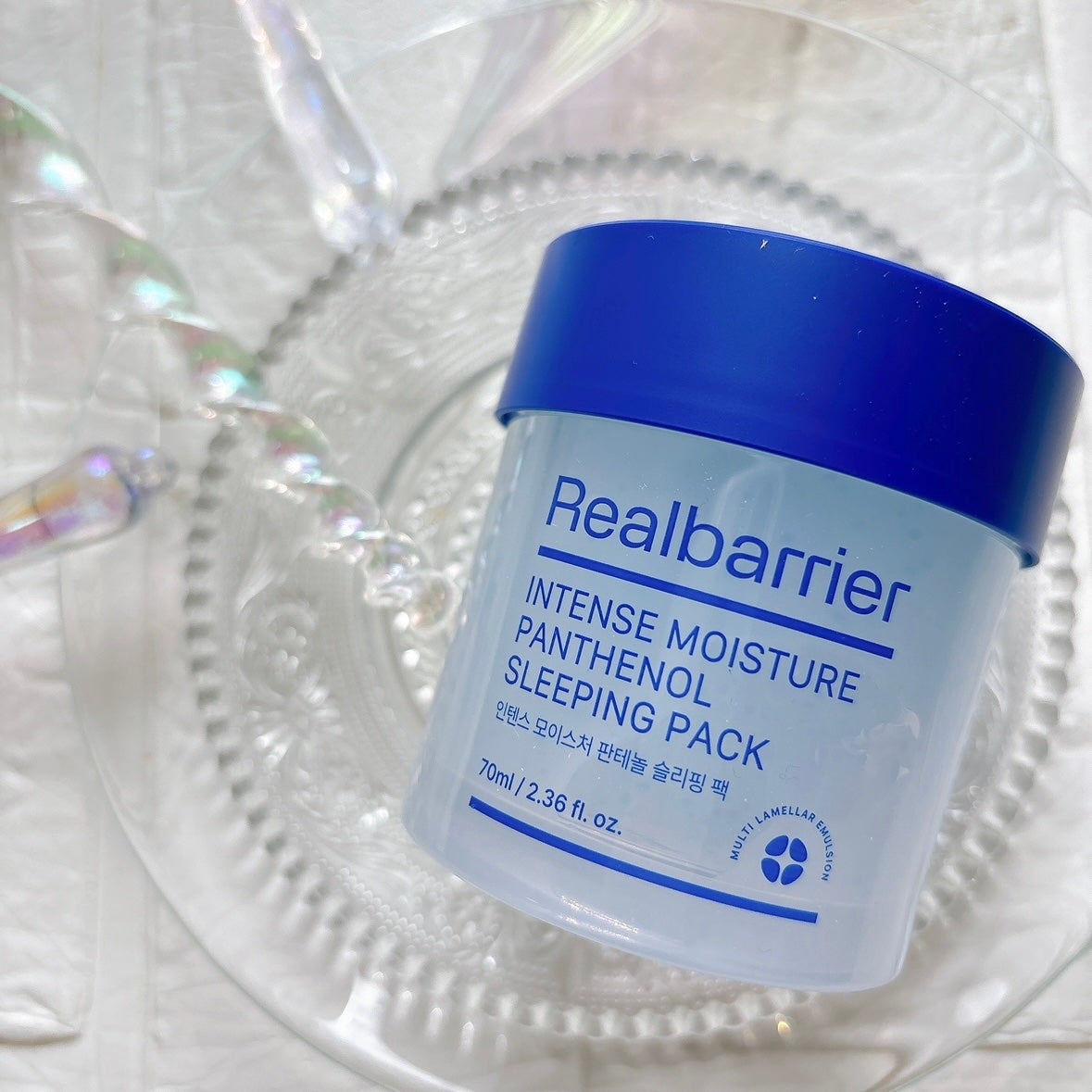 インテンスモイスチャーパンテノールスリーピングパック/Real Barrier/シートマスク・パックを使ったクチコミ(1枚目)