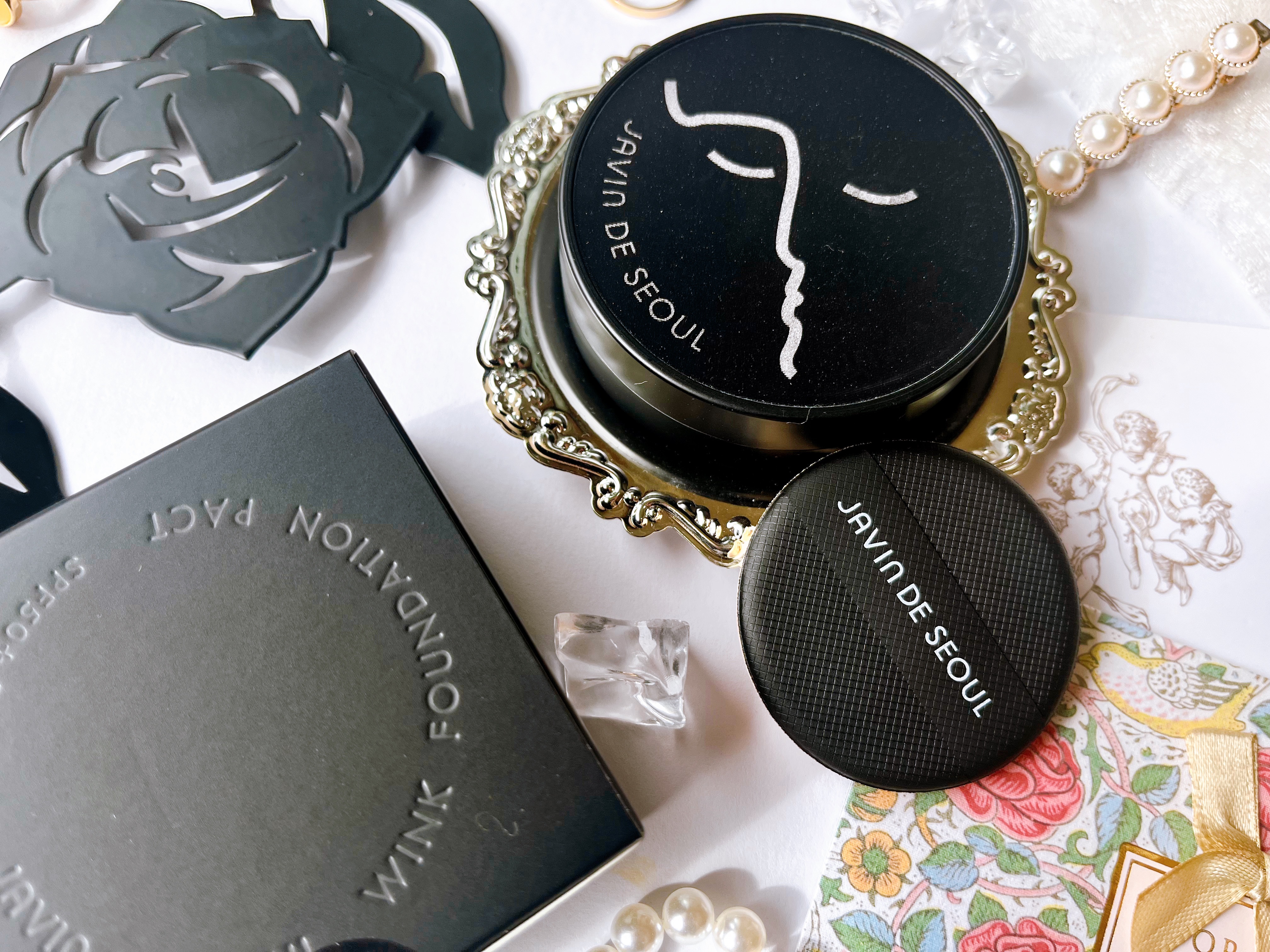 ジャビンドゥソウル ウインクファンデーションパクト/Javin De Seoul/クッションファンデーションを使ったクチコミ（3枚目）