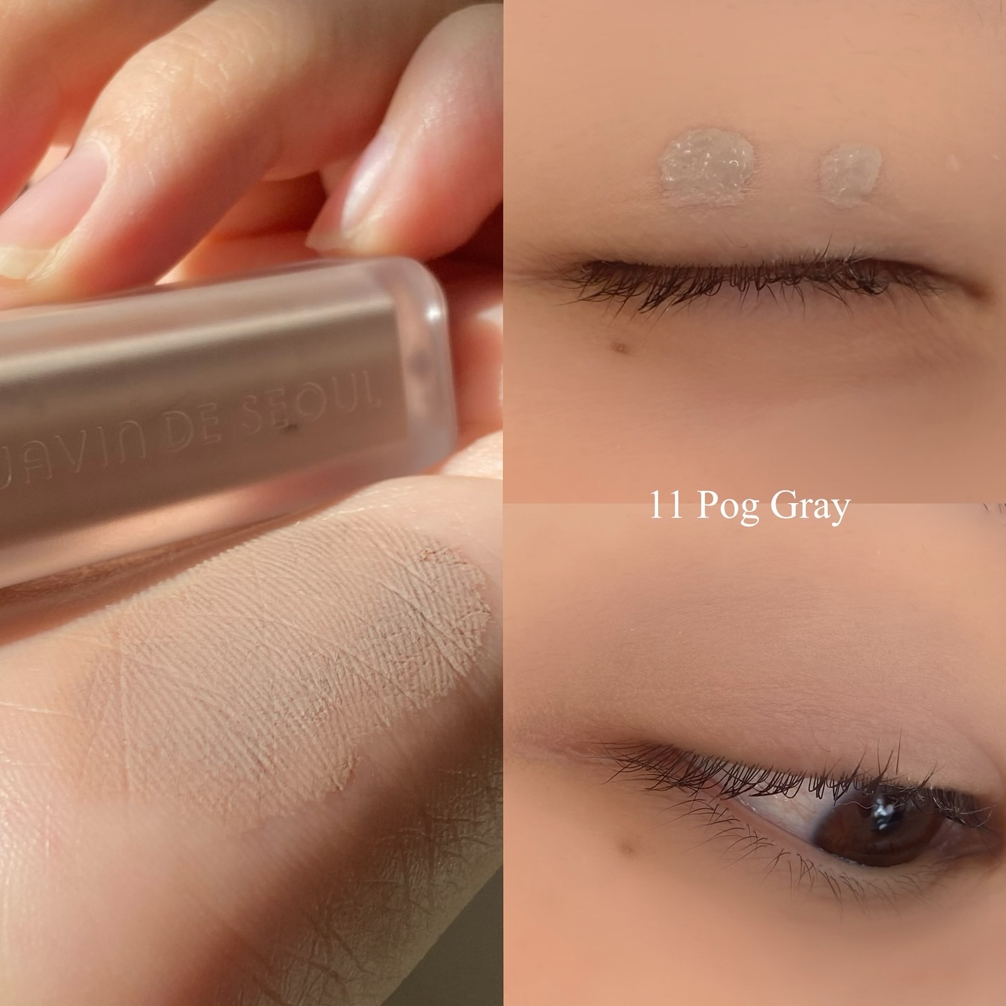 ウインク アイ シェード プライマー/Javin De Seoul/リキッドアイシャドウを使ったクチコミ（3枚目）