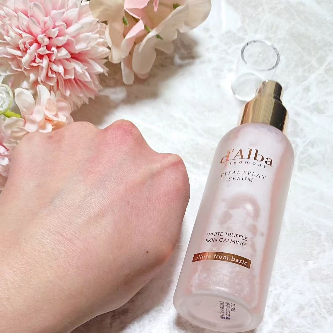 ダルバ ホワイトトリュフバイタルスプレーセラム/ダルバ/ミスト状化粧水を使ったクチコミ(6枚目)