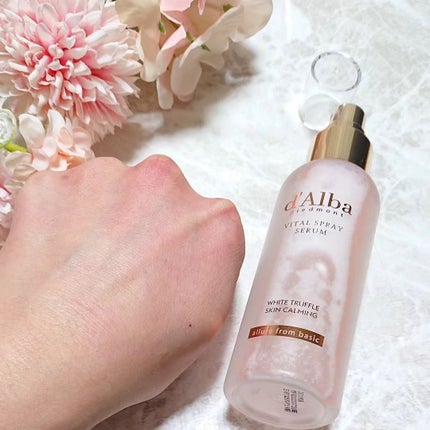 ダルバ ホワイトトリュフバイタルスプレーセラム/ダルバ/ミスト状化粧水を使ったクチコミ(6枚目)