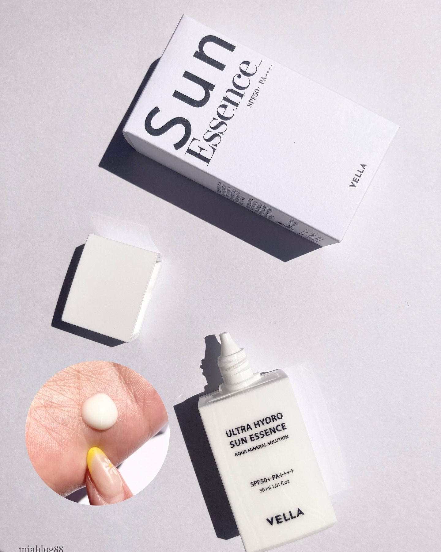 ウルトラハイドロサンエッセンス/VELLA/日焼け止めローションを使ったクチコミ（1枚目）