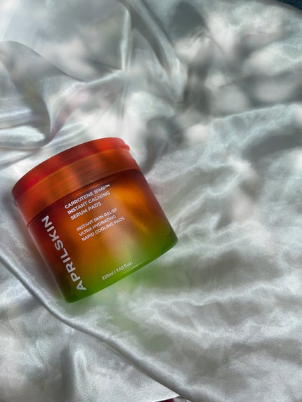 カロテンIPMP(TM) ブレミッシュカーミングセラムパッド/APRILSKIN/トナーパッドを使ったクチコミ(1枚目)