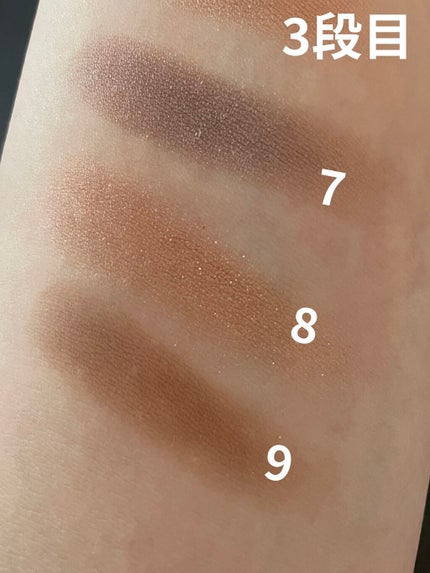 UR GLAM BLOOMING EYE COLOR PALETTE/U R GLAM/アイシャドウパレットを使ったクチコミ(4枚目)