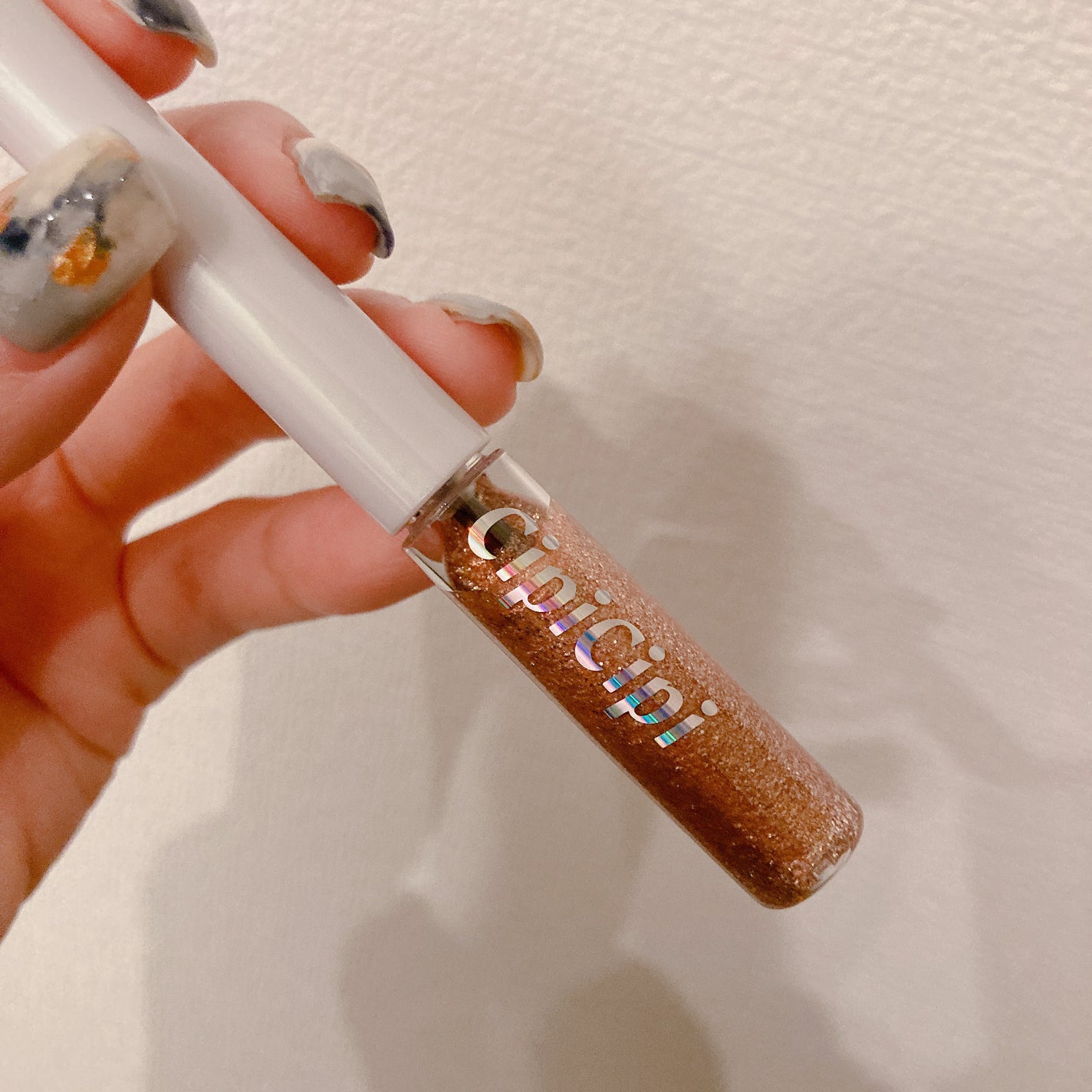 グリッター イルミネーションライナー R/CipiCipi/リキッドアイライナーを使ったクチコミ(1枚目)