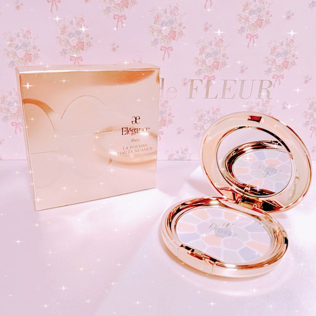 ラ プードル オートニュアンス/Elégance/プレストパウダーを使ったクチコミ（2枚目）