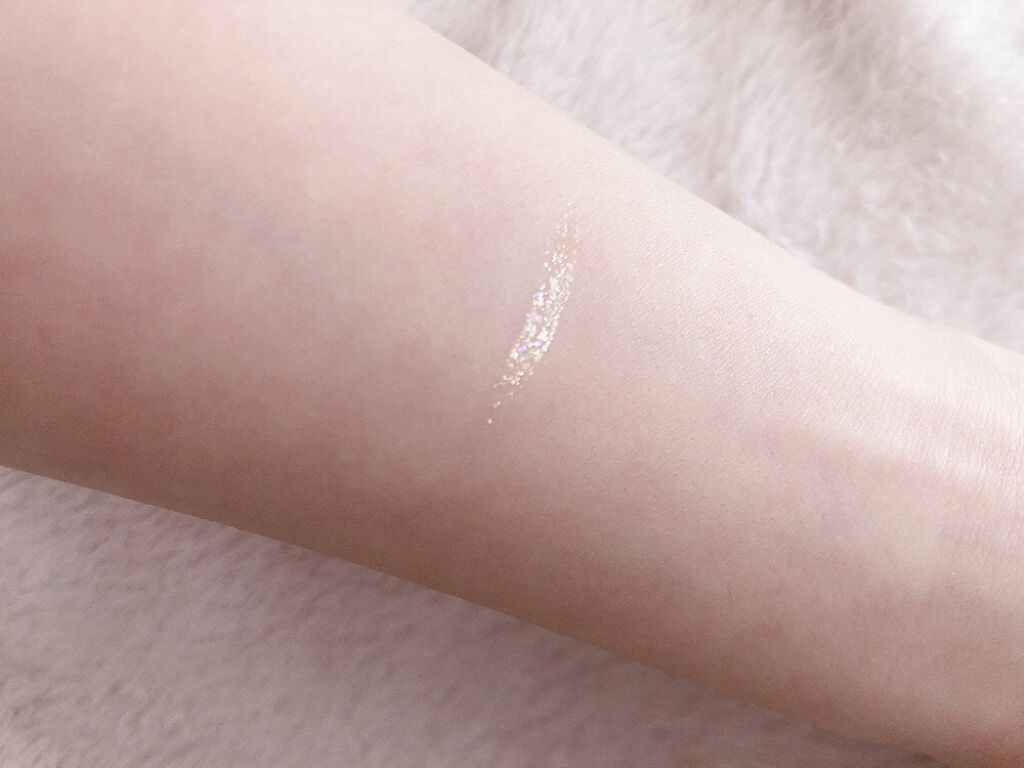 リキッド グリッター シャドウ/rom&nd/グリッターを使ったクチコミ(2枚目)