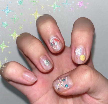 ジェルネイル GML09 ブランシュ/ジェルミーワン/ジェルネイルの画像