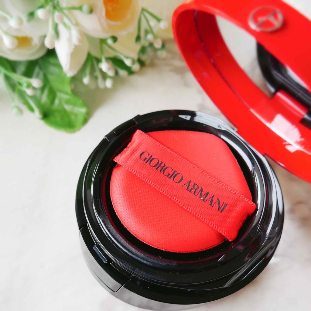 マイ アルマーニ トゥ ゴー クッション/ジョルジオ アルマーニ ビューティ/クッションファンデーションを使ったクチコミ(2枚目)