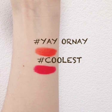 3CE TATTOO LIP TINT #COOLEST/3CE/リップグロスを使ったクチコミ（2枚目）