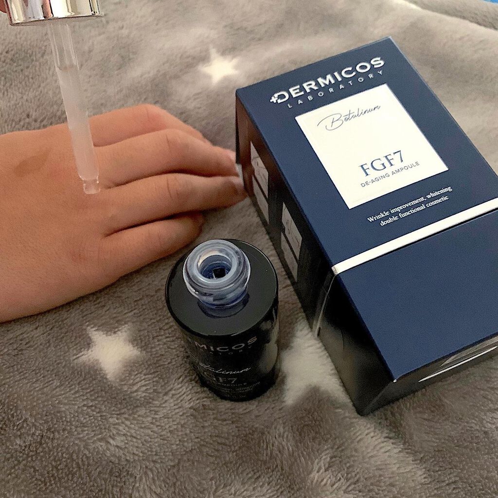 FGF7 エイジングアンプル/DERMICOS/美容液を使ったクチコミ(3枚目)