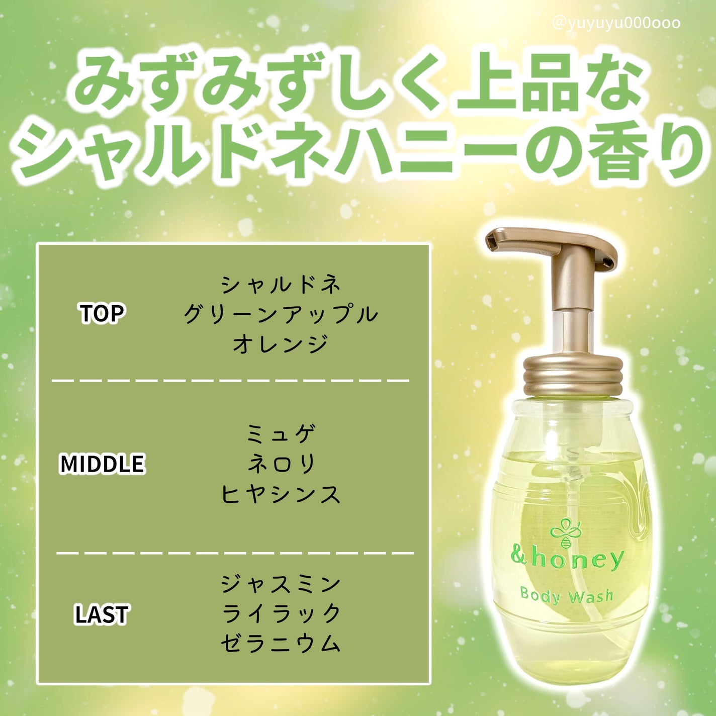 ピュアモイスト 泡ボディウォッシュ/&honey/ボディソープを使ったクチコミ(3枚目)