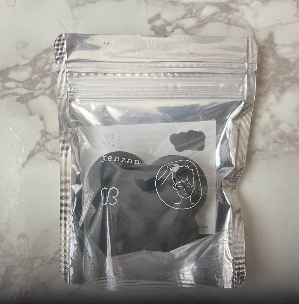 uka scalp brush kenzan/uka/スカルプブラシを使ったクチコミ(1枚目)