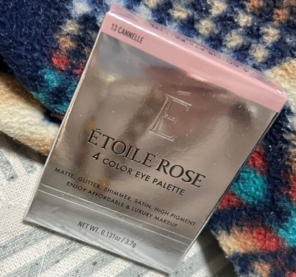エトワルローズ 4色アイシャドウ/Étoile Rose/アイシャドウパレットを使ったクチコミ(1枚目)