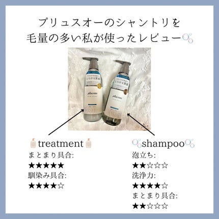 メロウシャンプー/メロウトリートメント/plus eau/市販シャンプーを使ったクチコミ(2枚目)
