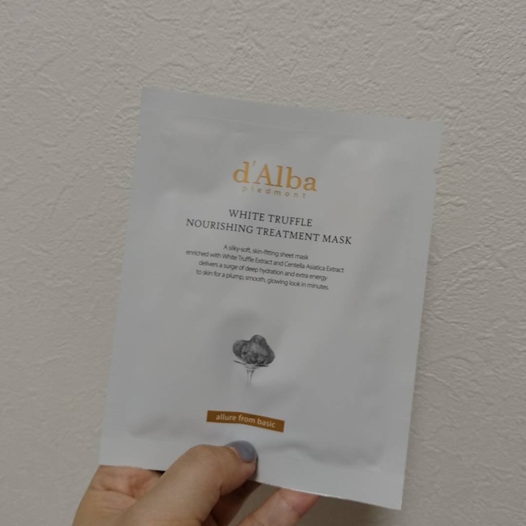 ホワイトトリュフナリシングトリートメントマスク/ダルバ/シートマスク・パックを使ったクチコミ(5枚目)