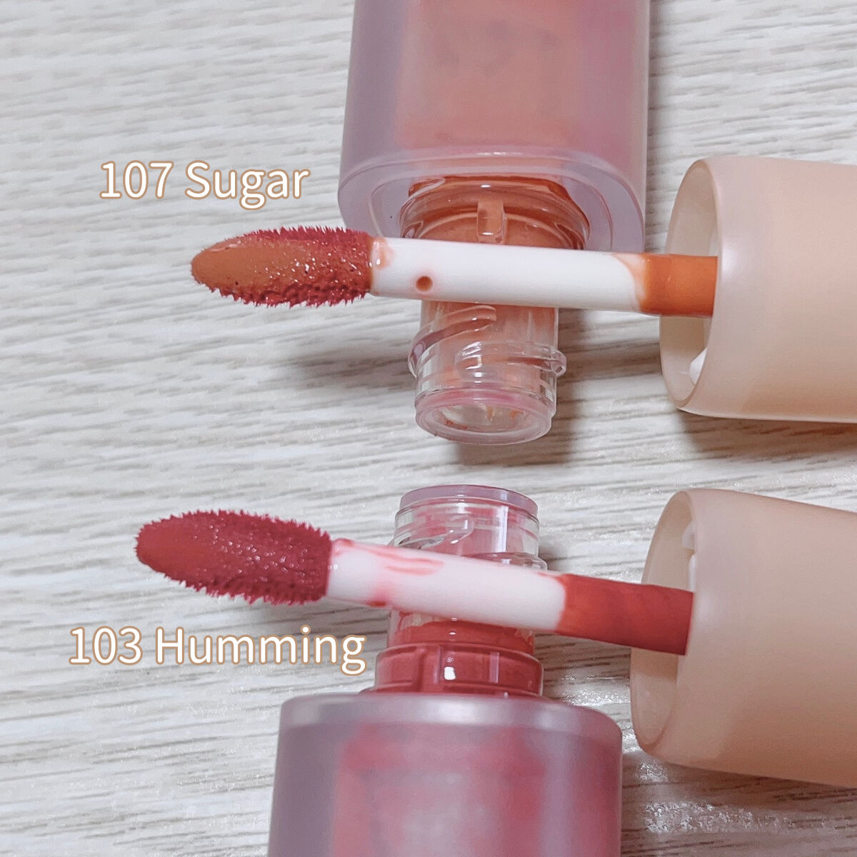 フルーティーグラムティント/Laka/リップティントを使ったクチコミ（2枚目）