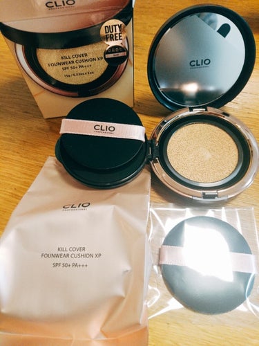 キル カバー ファンウェア クッション エックスピー 04 GINGER/CLIO/クッションファンデーションを使ったクチコミ（2枚目）