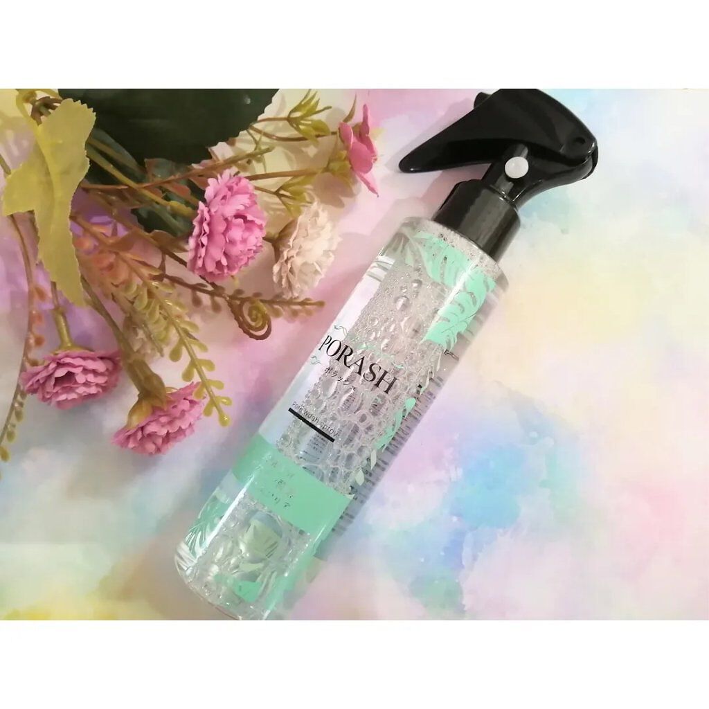 サンフェルジュ株式会社 ポラッシュのクチコミ「PORASH
毛穴クレンジングミスト



150ml




こちら、気になっていたんですよ.....」（1枚目）