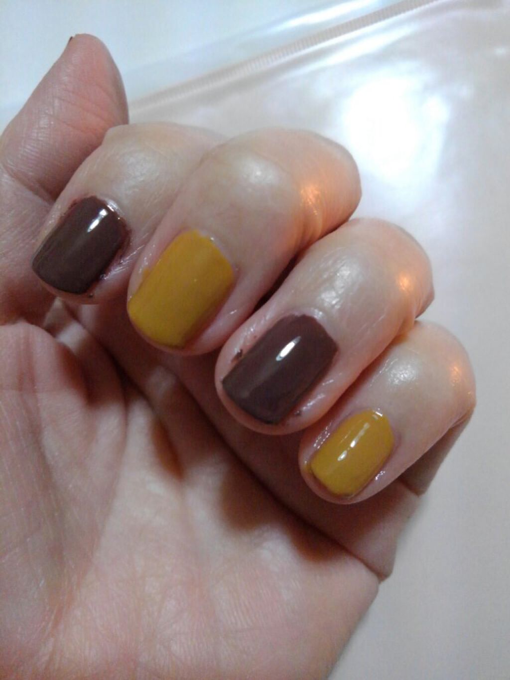 AT トップ&ベースコート/Art Collection/ネイルトップコートを使ったクチコミ(7枚目)