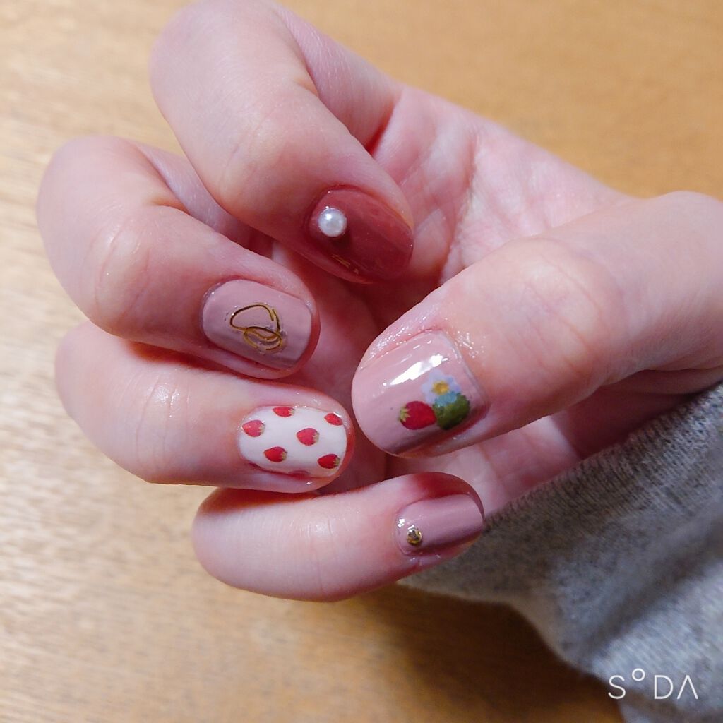 カラフルネイルズ/キャンメイク/マニキュアを使ったクチコミ(2枚目)