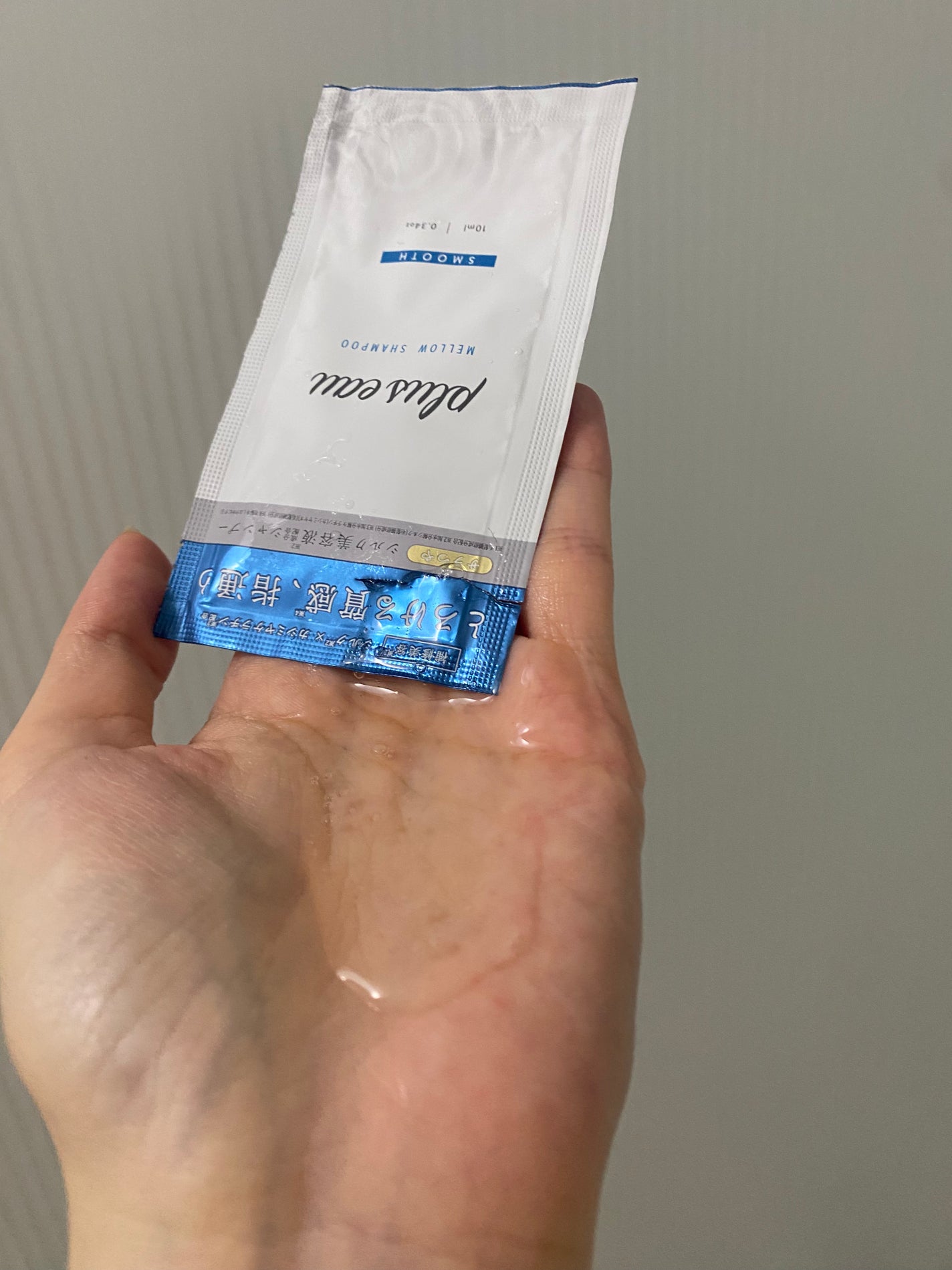 メロウシャンプー/メロウトリートメント/plus eau/市販シャンプーを使ったクチコミ(3枚目)