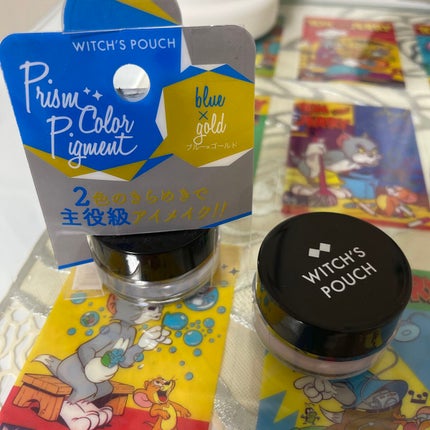 ウィチズポーチ プリズムカラーピグメント /Witch's Pouch/ジェル・クリームアイシャドウを使ったクチコミ(2枚目)