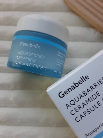 アクアバリアセラミドカプセルクリーム/Genabelle/フェイスクリームを使ったクチコミ(1枚目)