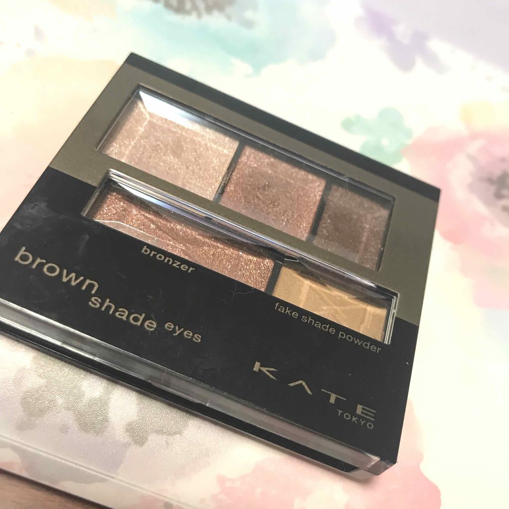 ブラウンシェードアイズN/KATE/アイシャドウパレットを使ったクチコミ(1枚目)