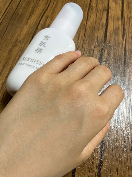 クリアウェルネス モイストリペア ミルク/雪肌精/乳液を使ったクチコミ(3枚目)