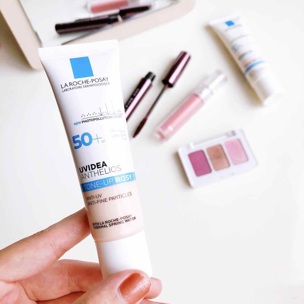 UVイデア XL プロテクショントーンアップ ローズ/ラ ロッシュ ポゼ/日焼け止めクリームを使ったクチコミ（1枚目）