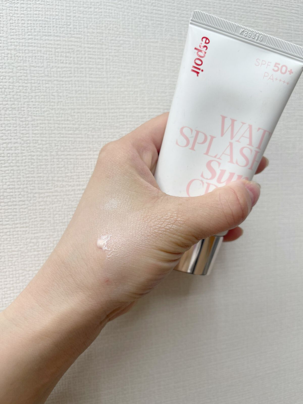 ウォータースプラッシュサンクリーム セラミド/espoir/日焼け止めクリームを使ったクチコミ(2枚目)