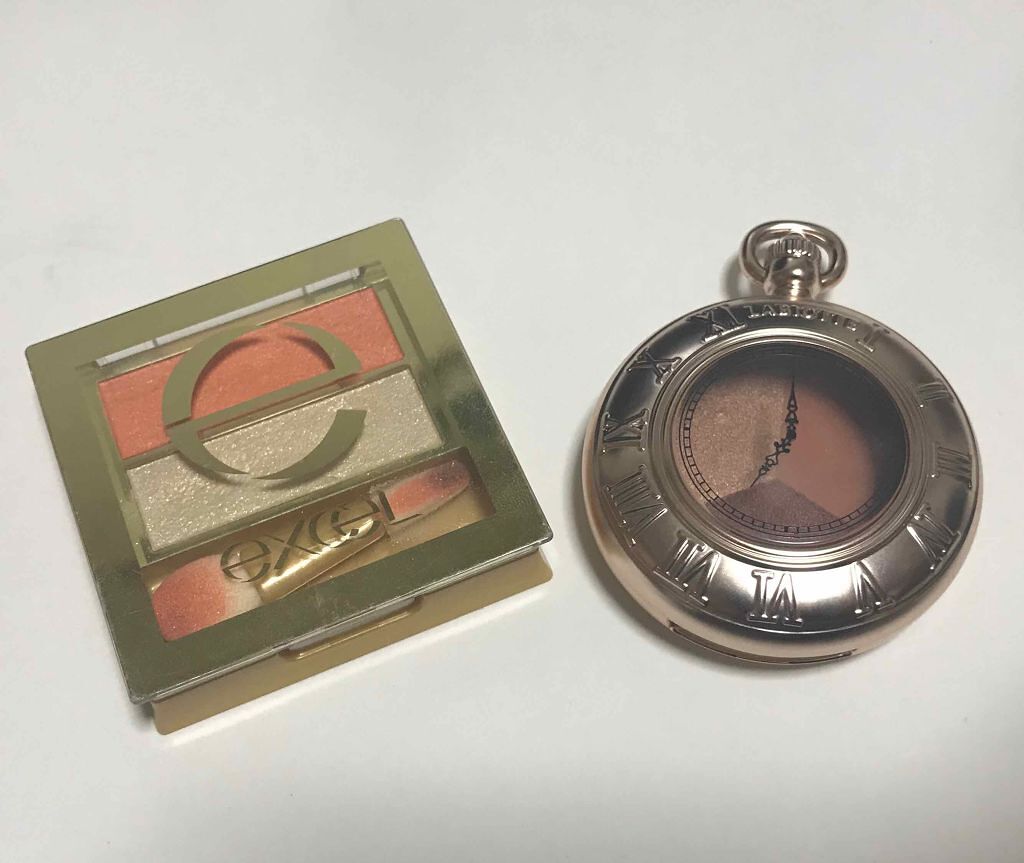 デュアルアイシャドウ N/excel/アイシャドウパレットを使ったクチコミ(3枚目)